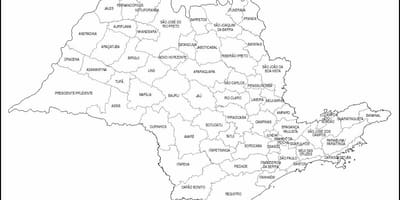 地図サンパウロバ-マイクロ-地域