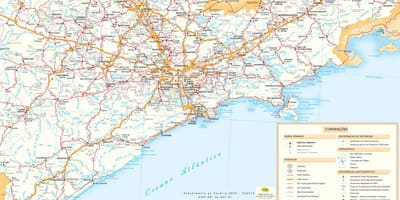 地図サンパウロ市