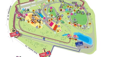 地図サンパウロlollapalooza