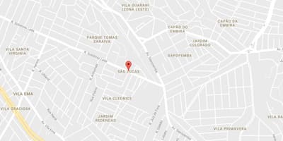 地図のサンルーカスサンパウロ