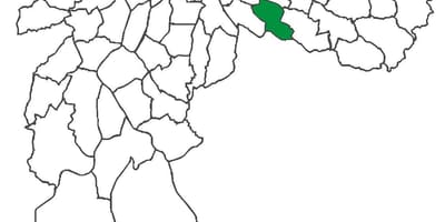 地図のサンルーカス地区