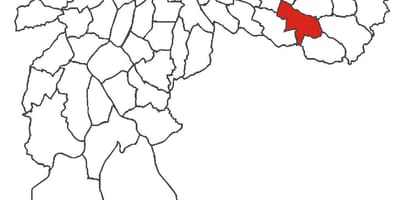 地図のサンMateus地区
