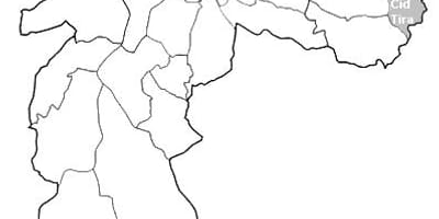 地図のゾーン洋2サンパウロ