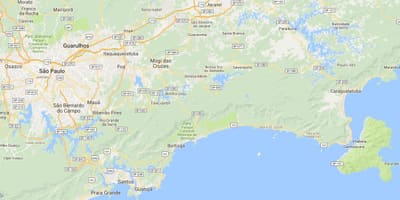 地図のビーチフォルタレーザドギンショ