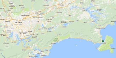 地図のスペドラスビーチMiudas