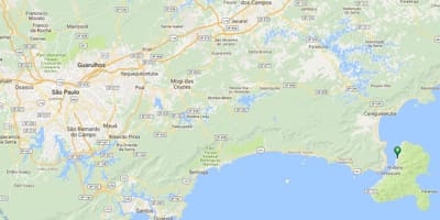 地図のビーチヴィラ