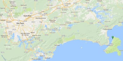 地図のビーチBarreiros
