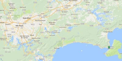 地図のビーチFeiticeira