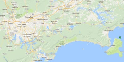 地図のビーチFome