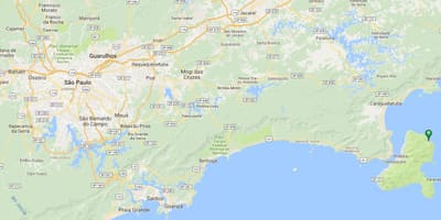 地図のビーチPoço