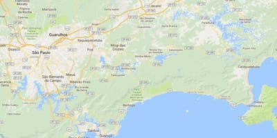 地図のビーチSapê