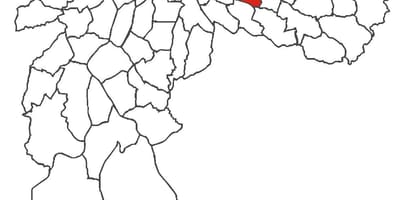 地図のヴィラフォーモサ地区