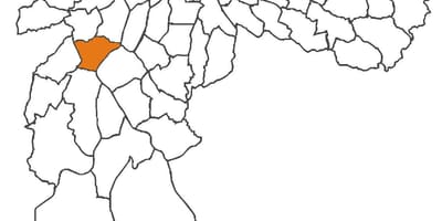 地図のヴィラ地区Andrade