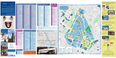 地図の歴史のある三角サンパウロ