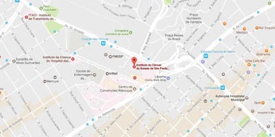 地図の研究がんのサンパウロ