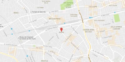 地図Belémサンパウロ