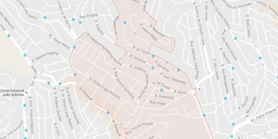 地図Brasilândiaサンパウロ