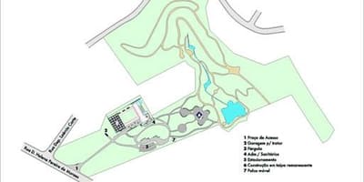 地図Burleマルクスパーク