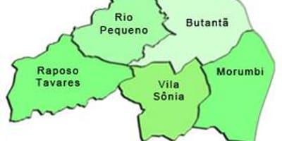 地図Butantãサ県