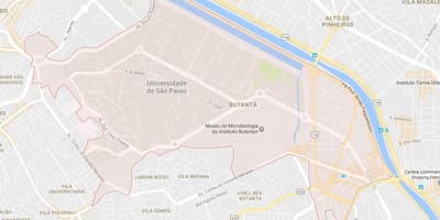 地図Butantãサンパウロ
