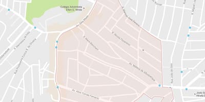 地図Capãoドレドンドサンパウロ