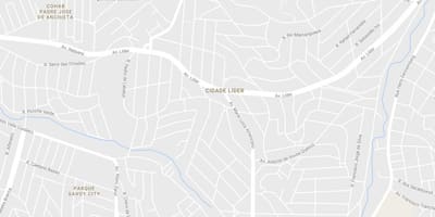 地図Cidade Líderサンパウロ