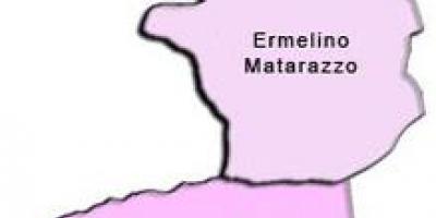 地図Ermelinoマタラッツォサ県
