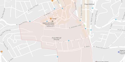 地図FreguesiaいÓサンパウロ