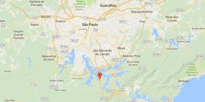地図Imigrantes道-SP160
