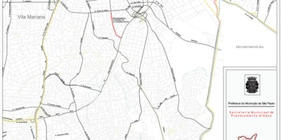 地図Ipirangaサンパウロ-道路
