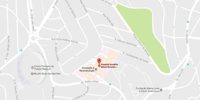 地図Israelitaアルバート-アインシュタイン病院