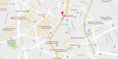 地図Mirante do Vale