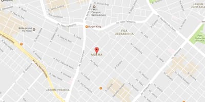 地図Moemaサンパウロ