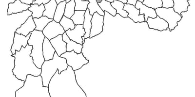 地図Mooca地区