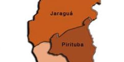 地図Pirituba-ムサブ県