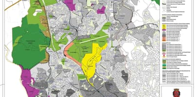 地図Pirituba-ムサンパウロ-職業の土壌