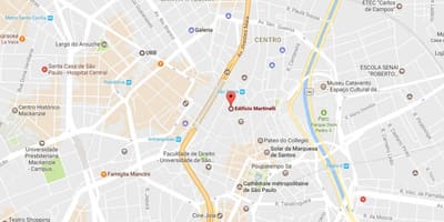 地図Prédio Martinelli