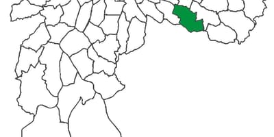 地図Sapopemba地区