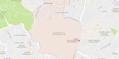 地図Tremembéサンパウロ