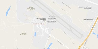 地図VCP-カンピナスの空港
