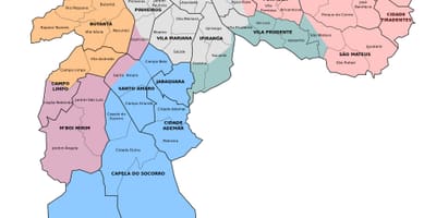 地図zonas SP
