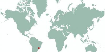 地図サンパウロの世界