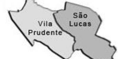 地図のヴィラPrudenteサ県