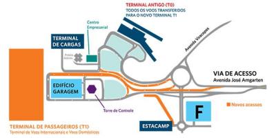 地図国際空港駐車場